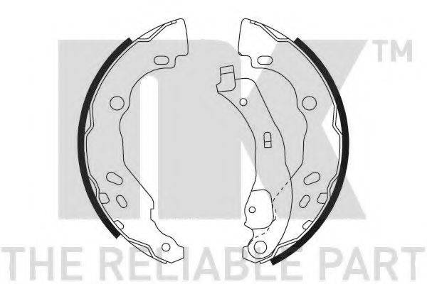 Комплект гальмівних колодок