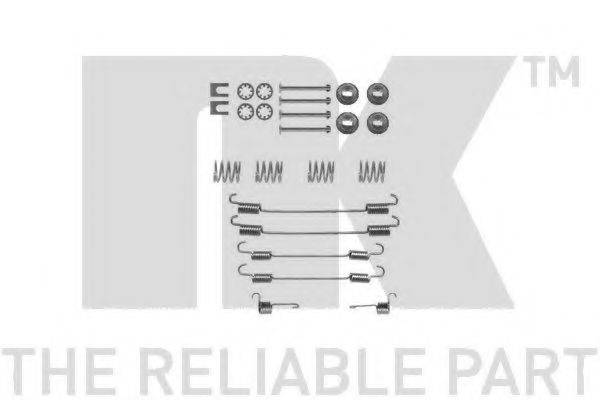 Комплектуючі, гальмівна колодка