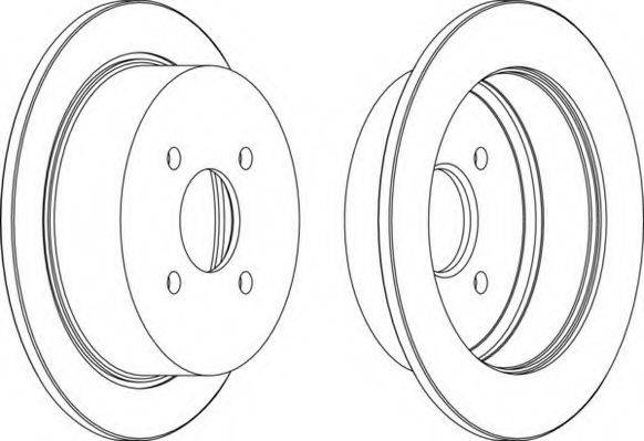 NECTO WN630 гальмівний диск