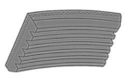 MGA CS60915 Полікліновий ремінь