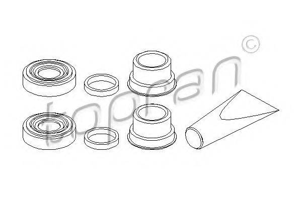 Ремкомплект, гальмівний супорт